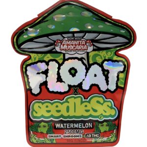 Sedless Watermelon Float Mushroom Gummies + Delta 9 THC