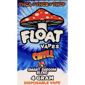 THCA+THCB+THCP Chill Float Smart Shroom Blend Vape 4G