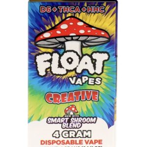D6+THCA+HHC Creative Float Smart Shroom Blend Vape 4G