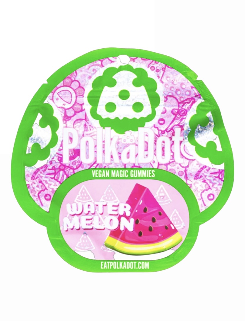 Watermelon Polkadot Vegan Magic Gummies 4G