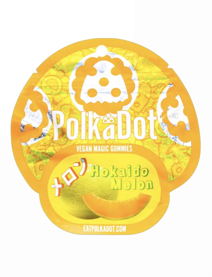 Hokaido Melon Polkadot Vegan Magic Gummies 4G