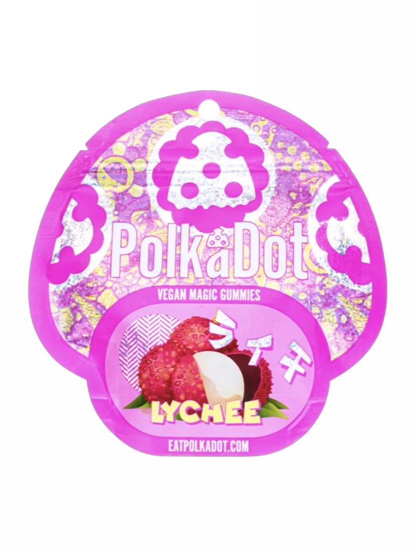 Lychee Polkadot Vegan Magic Gummies 4G