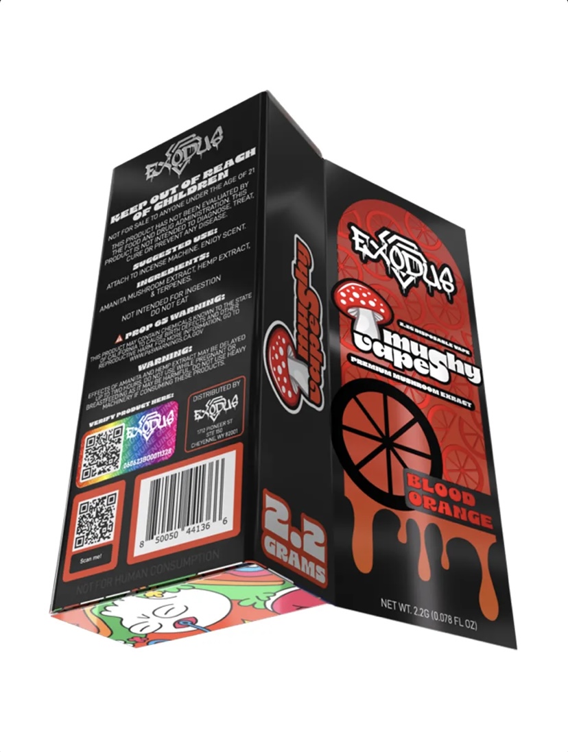 Blood Orange Exodus Mushy Disposable Vape 2.2G - Image 3