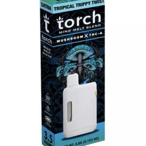 Tropical Trippy Twist Torch Mind Melt Mushroom x THC-A Blend Vape 3.5G