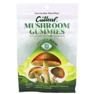 Guava Cutleaf Mushroom Gummies Amanita Blend 500mg