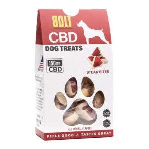 Steak Bites Bolt CBD Dog Treats 150mg