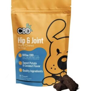 CBDfx Hip & Joint Hard Chews For Dogs 600mg CBD