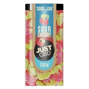 Sour Cherry Just CBD Calming Gummies 3000mg