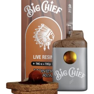 Honey Guava Big Chief Live Resin THC-A+THC-P Disposable Vape 3G