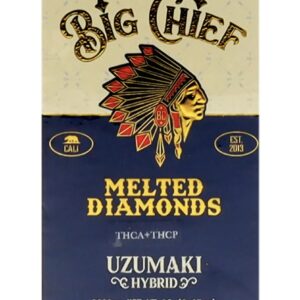 Uzumaki Big Chief Melted Diamonds THCA+THCP Cart 2G