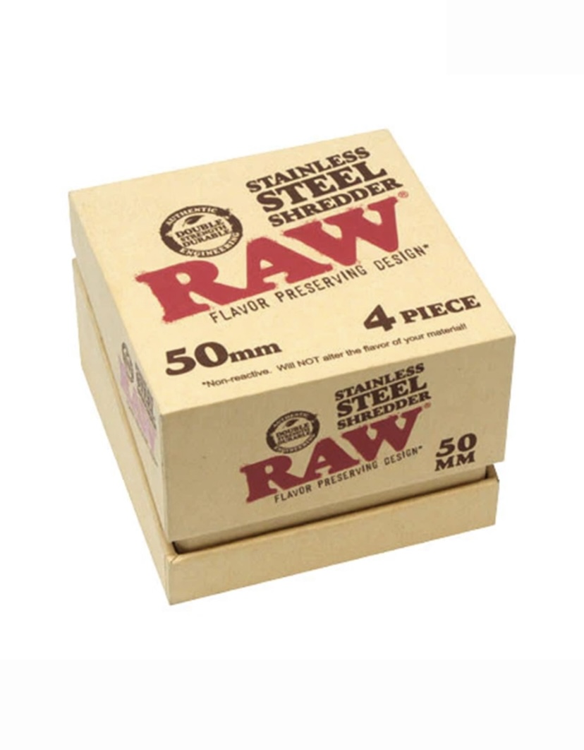 RAW Stainless Steel 4-Piece 50mm Shredder - Image 3