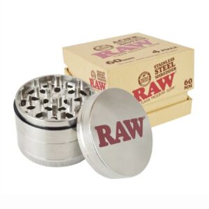 RAW Stainless Steel 4-Piece 60mm Shredder