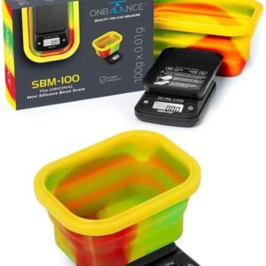 RASTA MINI SILICONE BOWL SCALES 100G X 0.01G