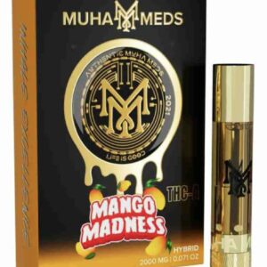 Mango Madness Muha Meds THC-A Cartridge 2G