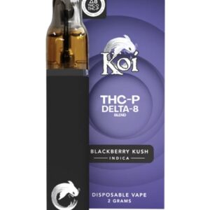 Blackberry Kush Koi D8 Blend Vape 2G