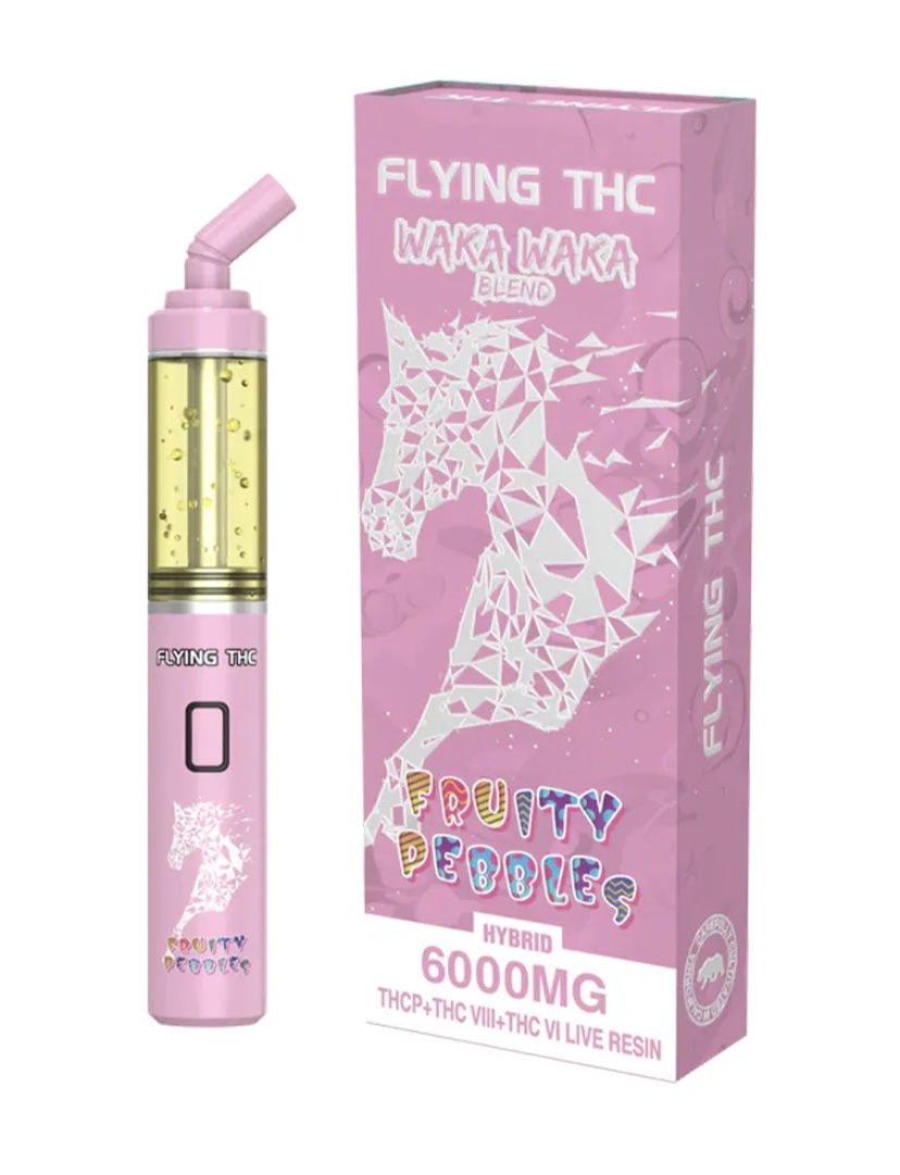 Fruity Pebbles Flying Horse THC Waka Waka Blend Disposable 6000MG