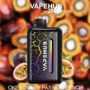 VAPEHUB OKEY-DOKEY PASSION PUNCH – 20000 PUFFS