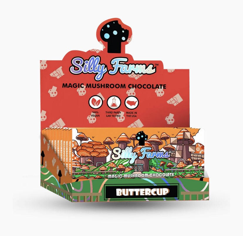 Silly Farms Magic Mushroomm Chocolate Bar 7GM - Image 6