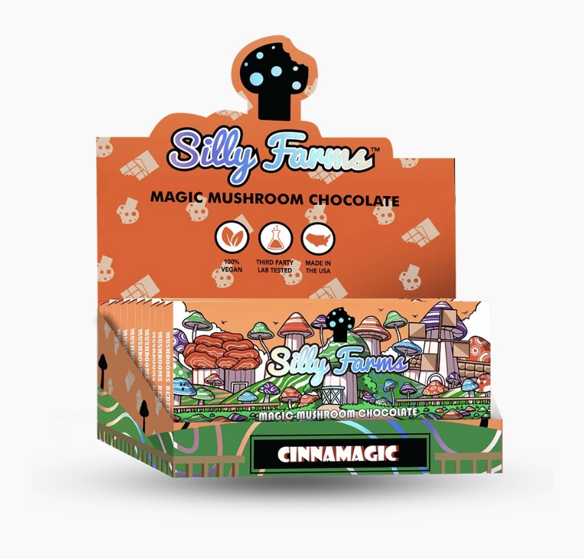 Silly Farms Magic Mushroomm Chocolate Bar 7GM - Image 5
