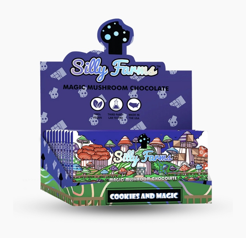 Silly Farms Magic Mushroomm Chocolate Bar 7GM - Image 4