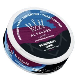 Al Fakher - Blueberry Gum Nicotine Pouch