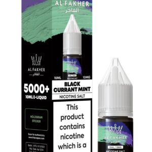 E-LIQUIDS 10MG 10ML BLACKCURRANT MINT