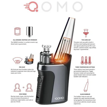 XMAX QOMO Portable Dabbing E-Rig - Image 11