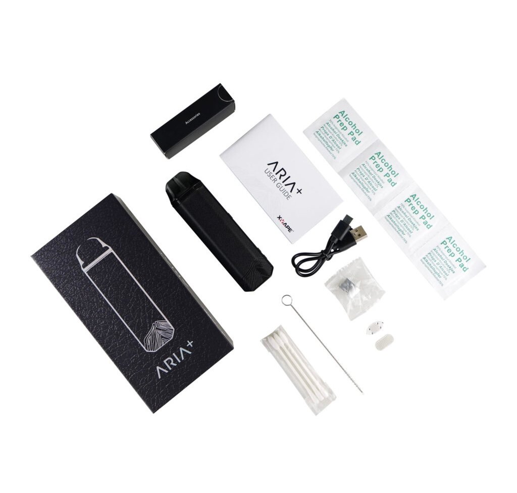 XVAPE ARIA+ Dry Herb & Wax Vaporizer *Gothic Black* - Image 4