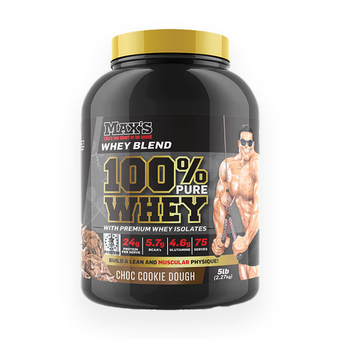 100% Whey Protein by Max’s Protein 2.27kg - Image 5
