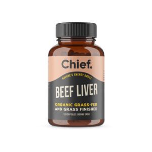 Chief Nutrition Organic Beef Liver 120 Capsules
