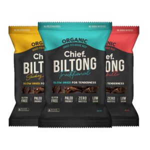Beef Biltong 30g by Chief – Pack of 3