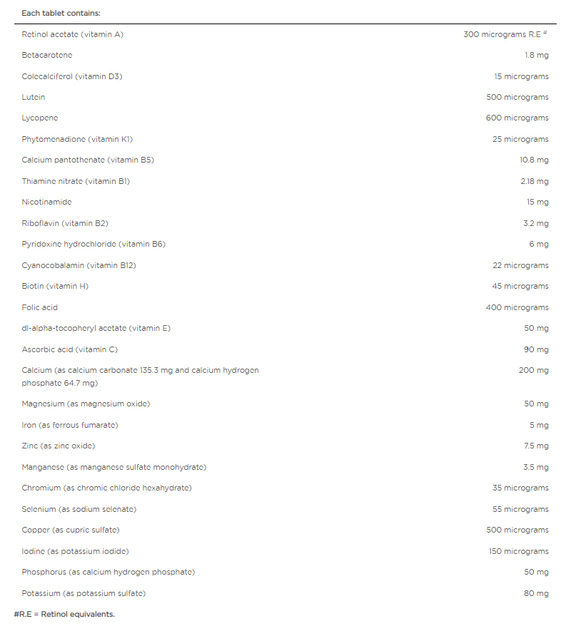 Centrum – Advance For Adults 60 Tablets - Image 2