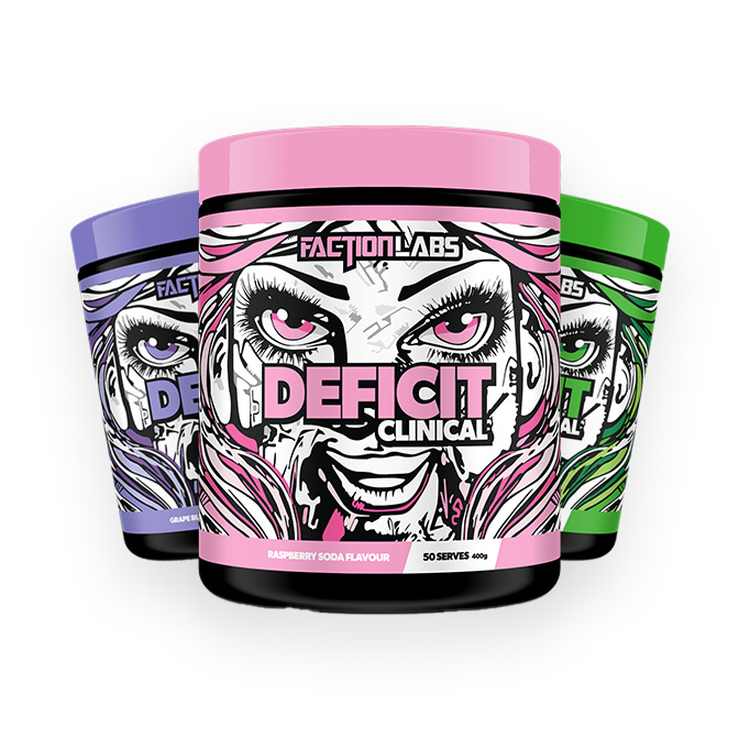Deficit Clinical Fat Burner 50 serves by Faction Labs