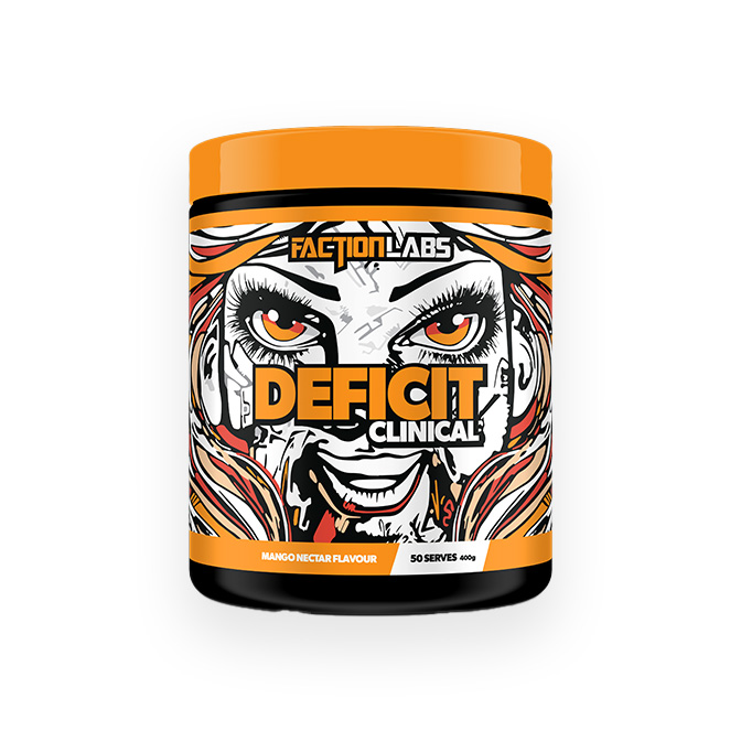 Deficit Clinical Fat Burner 50 serves by Faction Labs - Image 5