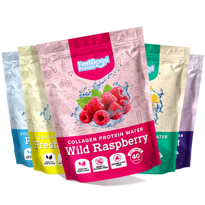 Protein Water by Feel Good Protein 40 scoops