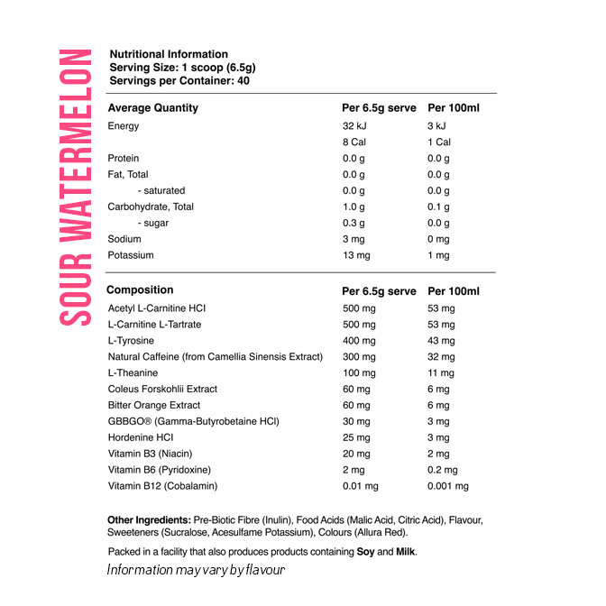 Fireball Black Thermogenic by Red Dragon 40 Serves - Image 2