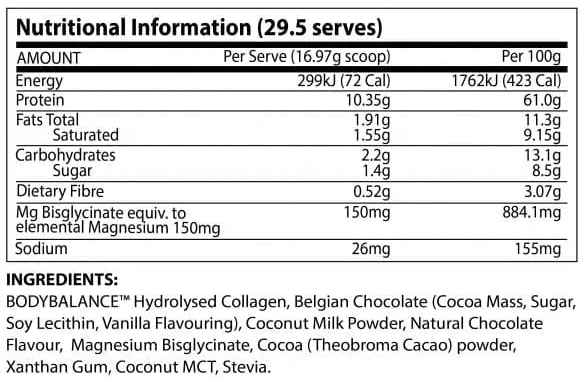 Noway Collagen Protein Hot Chocolate by ATP Science 500g - Image 2