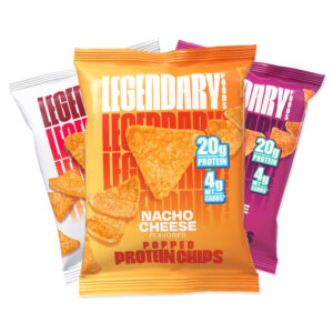 Popped Protein Chips 34g by Legendary Foods
