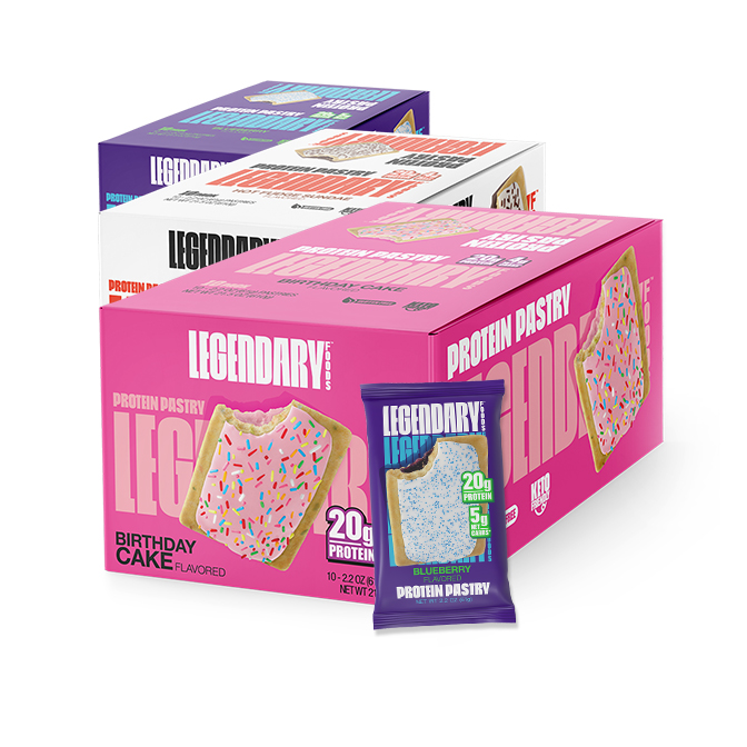 Protein Pastry by Legendary Foods 61g (Box of 10)