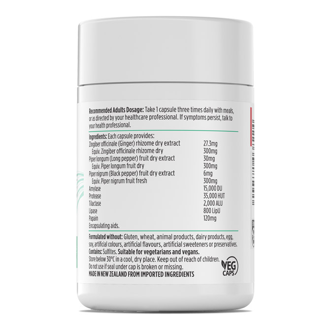 Nutra-Life Digestive Enzymes 60 Capsules - Image 2