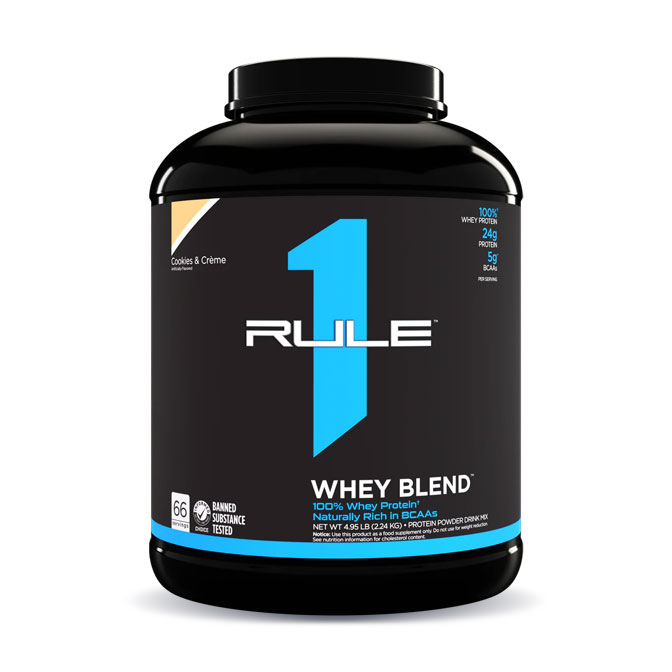 Rule 1 Whey Protein Blend 2.2kg (5lb) - Image 8