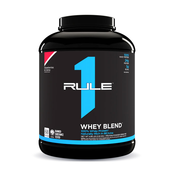 Rule 1 Whey Protein Blend 2.2kg (5lb) - Image 5
