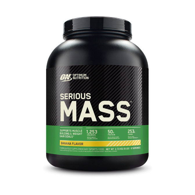 Serious Mass Gainer by Optimum Nutrition 2.72kg (6lbs) - Image 4