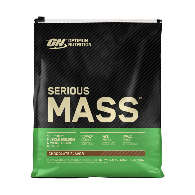 Serious Mass Gainer by Optimum Nutrition 5.44kg (12lbs) - Image 3