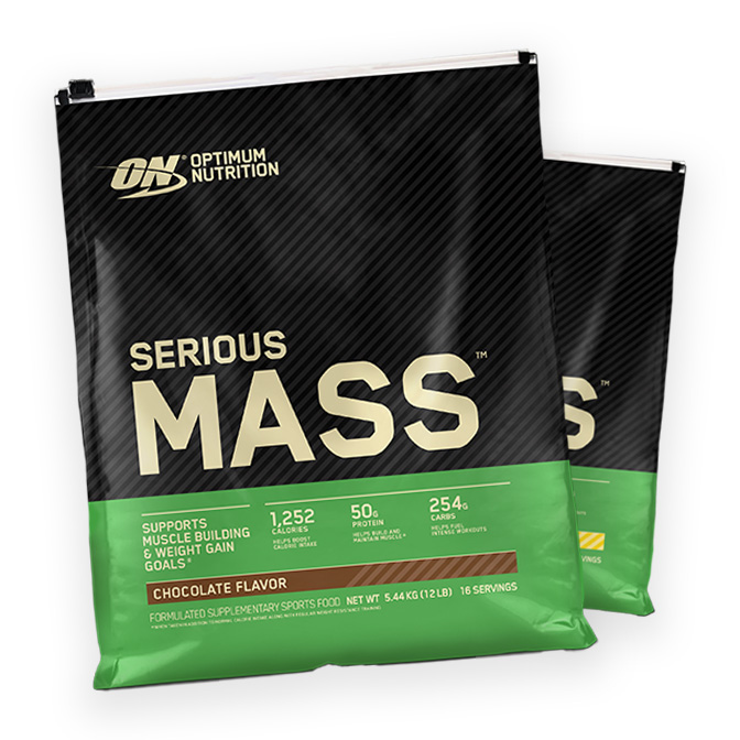 Serious Mass Gainer by Optimum Nutrition 5.44kg (12lbs)