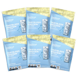 Tasteless Protein Sample Pack of 6 servings by Feel Good Protein