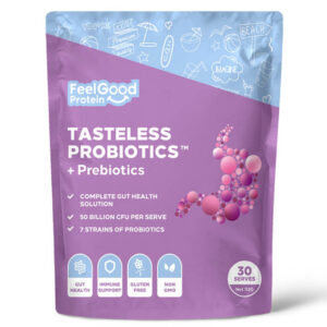 Tasteless Probiotics + Prebiotics by Feel Good Protein – 30serves