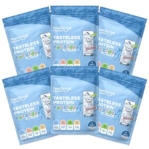 Tasteless Protein for Kids (Collagen & Whey) by Feel Good Protein – Sample Pack