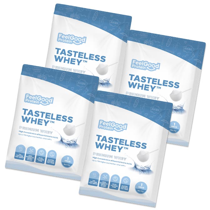 Tasteless Whey by Feel Good Protein – Sample Pack