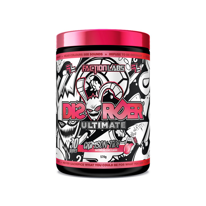 Disorder Ultimate Pre-workout 30 Serves by Faction Labs - Image 6